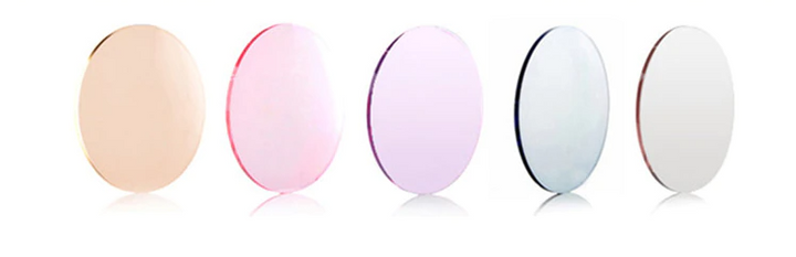 ZIROSAT MR-8 1.67 Index Aspheric Lenses Color Gradient Purple Lenses Zirosat Lenses   