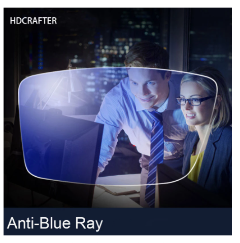 Hdcrafter Progressive Polyurethane Anti Blue Lenses Clear Lenses Hdcrafter Eyeglass Lenses