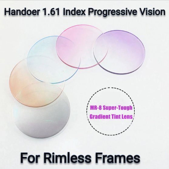 Handoer Progressive 1.61 Index MR - 8 Tinted Lenses Lenses Handoer Lenses