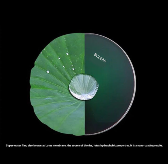 BCLEAR 1.60 Index Single Vision Double Composited Clear Lenses Lenses Bclear Lenses