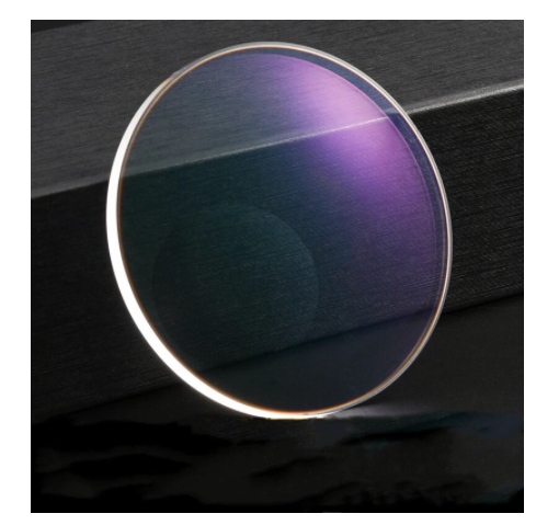 Chashma 1.56 Index Bifocal Photochromic Lenses Round Top Brown Lenses Chashma Lenses