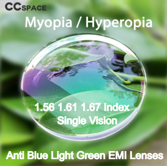 CCSpace Clear Aspheric Single Vision Lenses Lenses CCSpace Lenses