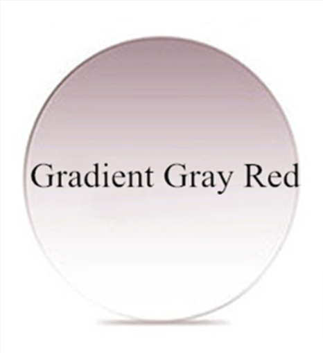 Chashma 1.67 Index MR-7 Progressive Tinted Lenses Lenses Chashma Lenses Gray Red