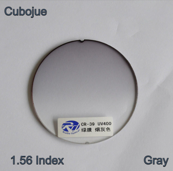 Cubojue Single Vision Gradient Tint Lenses Lenses Cubojue Lenses 1.56 Gray