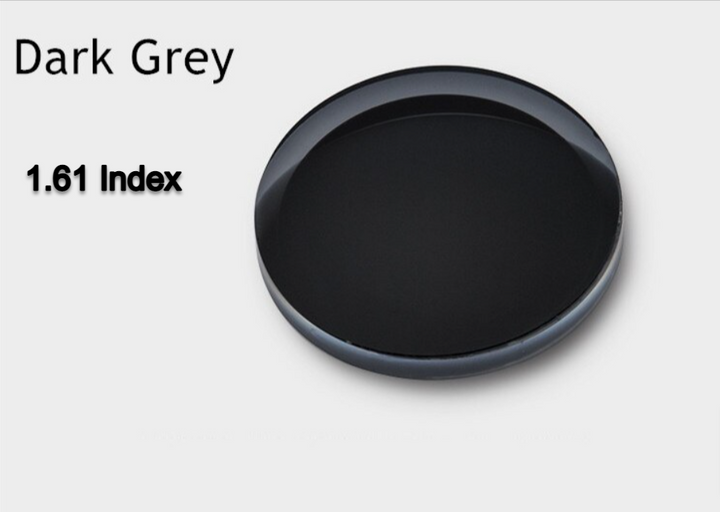 Cubojue Single Vision Polycarbonate Polarized Sunglass Lenses Lenses Cubojue Lenses 1.61 Dark Grey