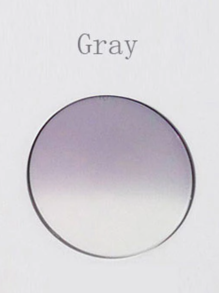 Reven Jate 1.61 MR-8 Digital Free Form Progressive Tinted/Clear Lenses Lenses Reven Jate Lenses Gray
