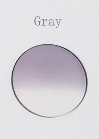 Brightzone 1.61 Index MR-8 Gradient Tint Lenses Lenses Brightzone Lenses Gradient Gray
