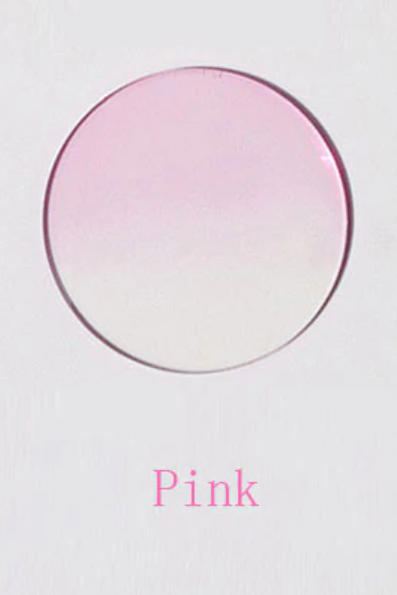 Brightzone 1.61 Index MR-8 Gradient Tint Lenses Lenses Brightzone Lenses Gradient Pink
