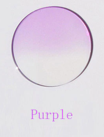 Brightzone 1.61 Index MR-8 Gradient Tint Lenses Lenses Brightzone Lenses Gradient Purple