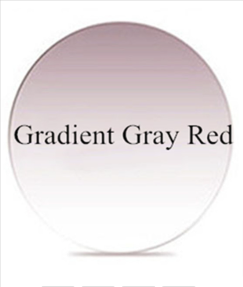 Chashma Ochki Gradient Tint Prism Lenses Lenses Chashma Ochki Lenses 1.56 Gradient Gray Red 