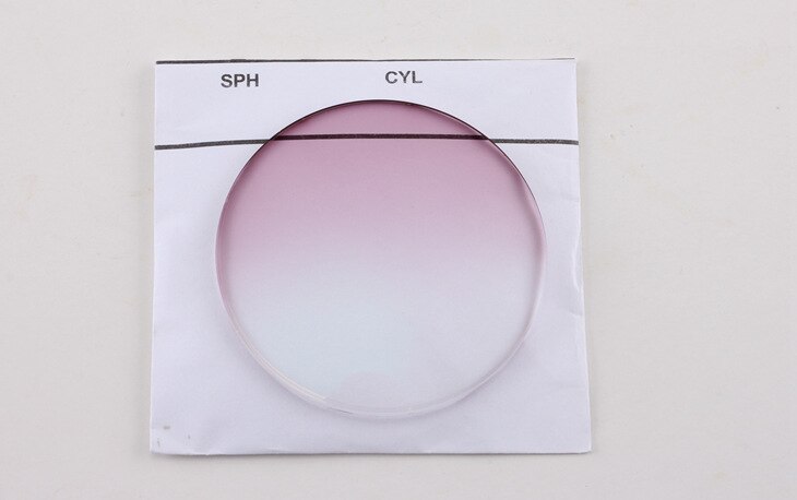 Hdcrafter Progressive M-8 Anti Blue Gradient Tint Lenses Lenses Hdcrafter Eyeglass Lenses 1.61 Gradient Gray Red