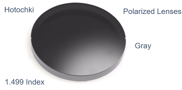 Hotochki 1.499 Index CR-39 Resin Polarized Lenses Lenses Hotochki Lenses Gray