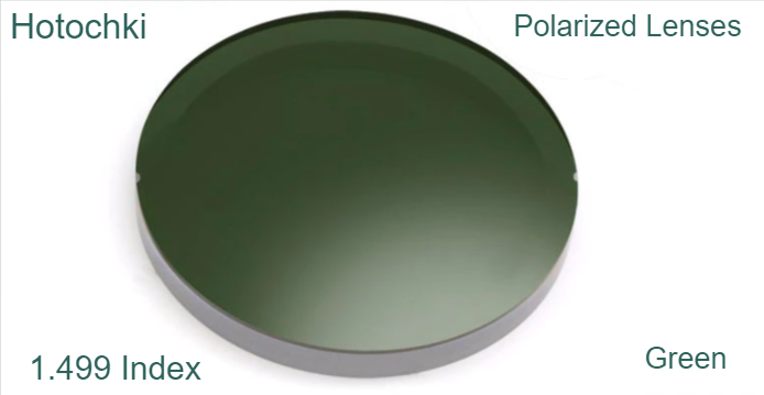 Hotochki 1.499 Index CR-39 Resin Polarized Lenses Lenses Hotochki Lenses Green