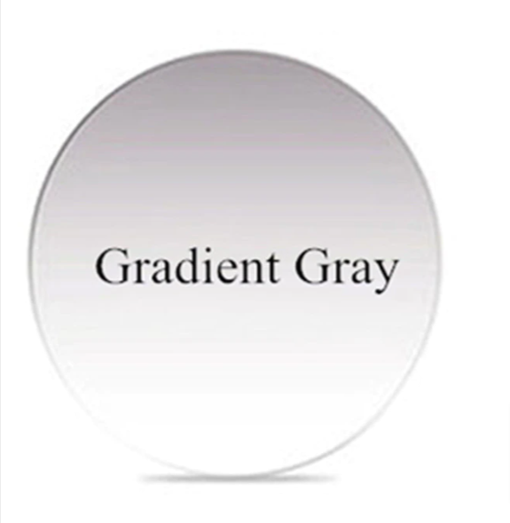 Chashma 1.61 MR-8 Single Vision Tinted Lenses Lenses Chashma Lenses Gradient Gray