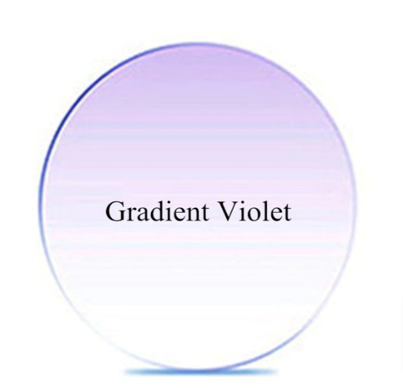 Chashma 1.61 MR-8 Single Vision Tinted Lenses Lenses Chashma Lenses Gradient Violet