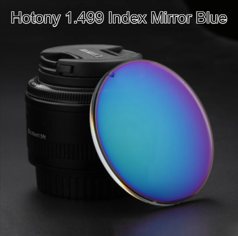 Hotony 1.499 Index Single Vision Mirror Polarized Lenses Lenses Hotony Lenses Mirror Blue