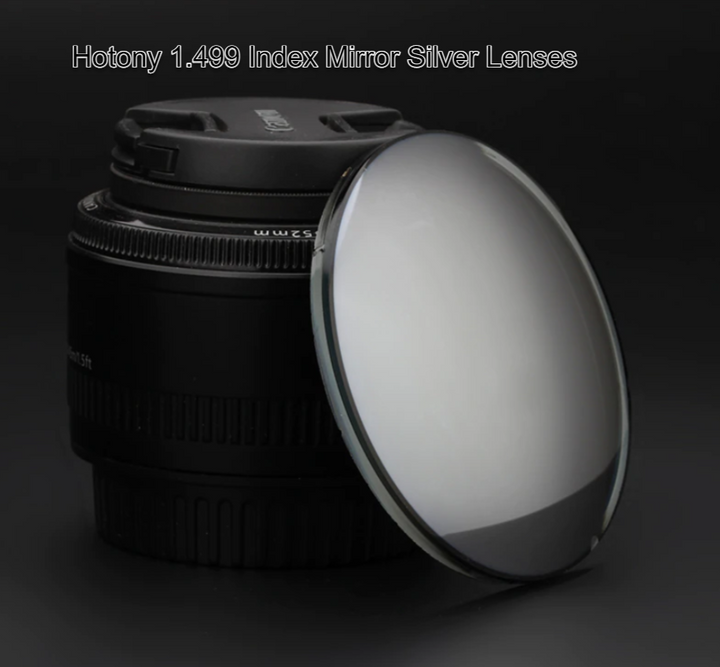 Hotony 1.499 Index Single Vision Mirror Polarized Lenses Lenses Hotony Lenses Mirror Silver