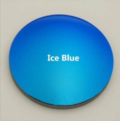 Hotochki CR-39 Polarized Progressive Mirror Sunglass Lenses Lenses Hotochki Lenses 1.499 Ice Blue