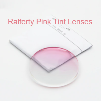 Ralferty MR-7/ MR-8 Single Vision Gradient Tinted Lenses Lenses Ralferty Lenses 1.61 Pink