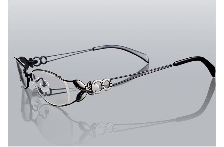 Hotochki Women's Full Rim Eyeglasses Butterfly Alloy 6150 Full Rim Hotochki