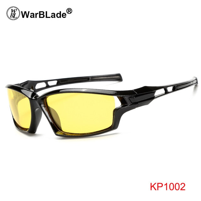 Warblade Men's Full Rim Square Alloy Polarized Sunglasses Kp1102 Sunglasses Warblade 1002