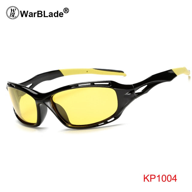 Warblade Men's Full Rim Square Alloy Polarized Sunglasses Kp1102 Sunglasses Warblade 1004