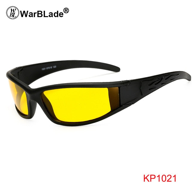 Warblade Men's Full Rim Square Alloy Polarized Sunglasses Kp1102 Sunglasses Warblade 1021
