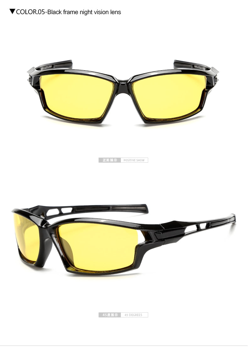 Warblade Men's Full Rim Square Alloy Polarized Sunglasses Kp1102 Sunglasses Warblade