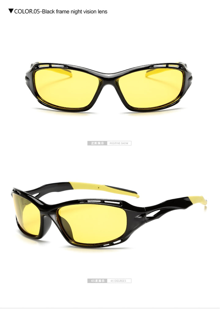 Warblade Men's Full Rim Square Alloy Polarized Sunglasses Kp1102 Sunglasses Warblade