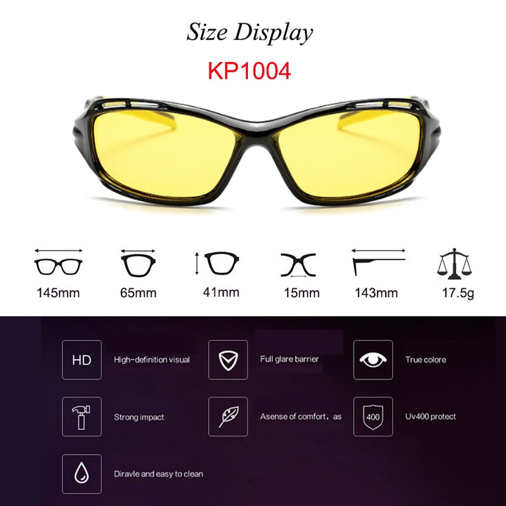 Warblade Men's Full Rim Square Alloy Polarized Sunglasses Kp1102 Sunglasses Warblade