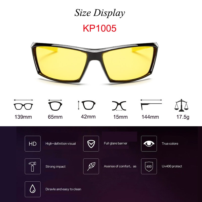 Warblade Men's Full Rim Square Alloy Polarized Sunglasses Kp1102 Sunglasses Warblade