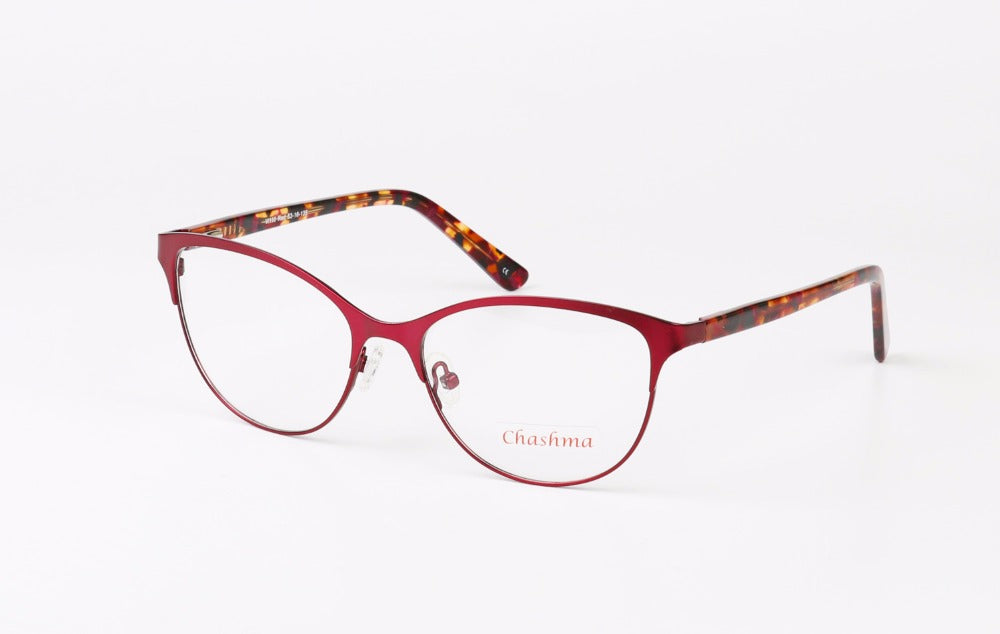 Chashma Brand Women's Frame Glasses Cat Eyes Top Quality W110 Full Rim Chashma
