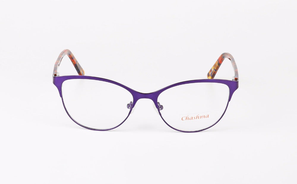 Chashma Brand Women's Frame Glasses Cat Eyes Top Quality W110 Full Rim Chashma