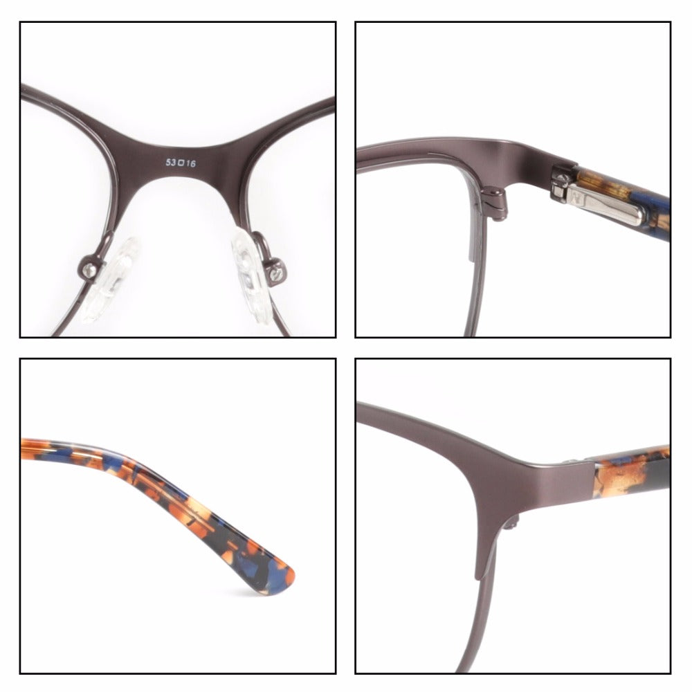 Chashma Brand Women's Frame Glasses Cat Eyes Top Quality W110 Full Rim Chashma