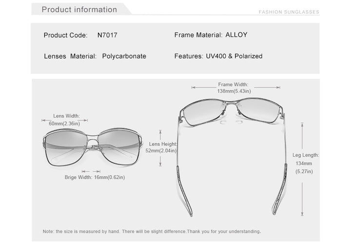 Kingseven Women's Sunglasses Polarized Luxury Gradient Lens N-7017 Sunglasses KingSeven