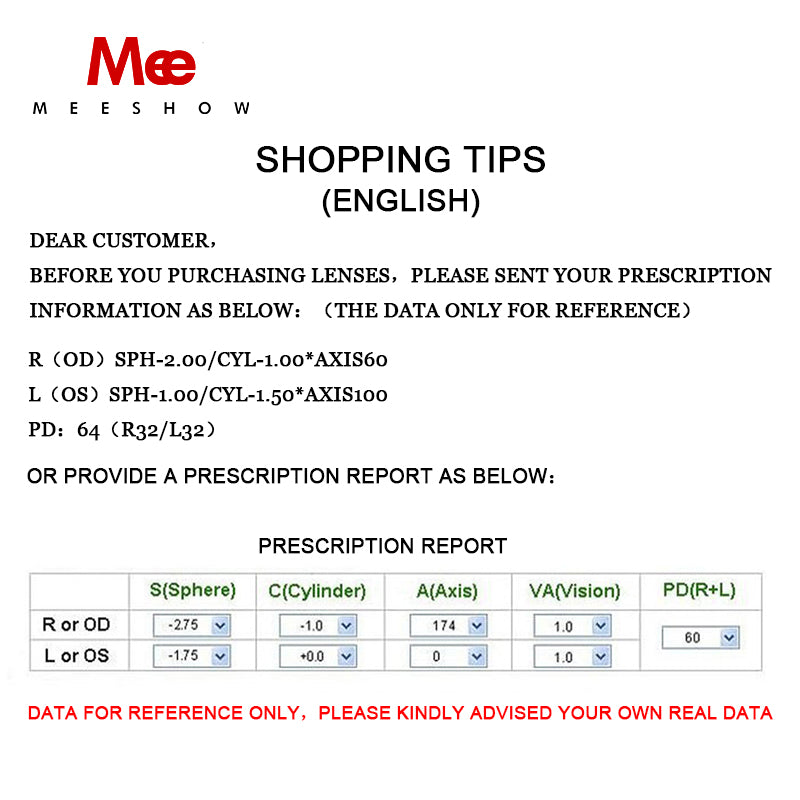 Meeshow Titanium Alloy Eyeglasses Women's Cat Eye 809 Full Rim Meeshow