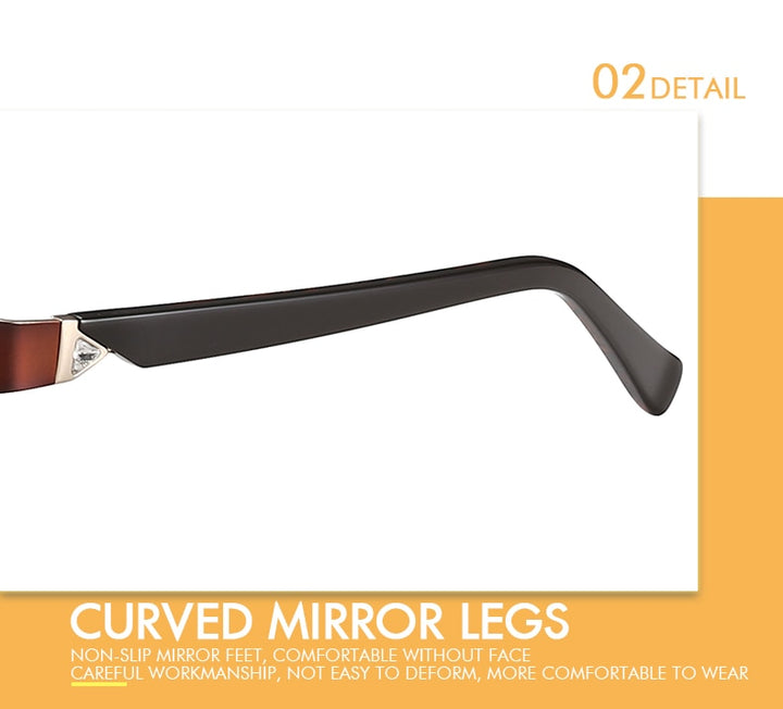 Meeshow Titanium Alloy Eyeglasses Women's Cat Eye 809 Full Rim Meeshow