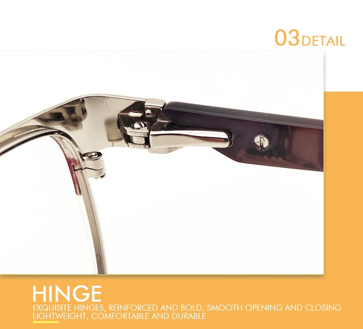 Meeshow Titanium Alloy Eyeglasses Women's Cat Eye 809 Full Rim Meeshow