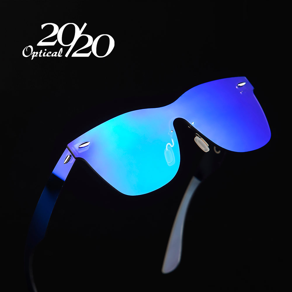 20/20 Brand Sunglasses for Men & Women - Stylish & Protective Eyewear C03 Blue Revo