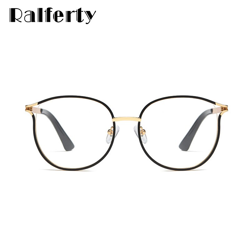 Ralferty Women's Full Rim Cat Eye Alloy Eyeglasses W93332 Full Rim Ralferty