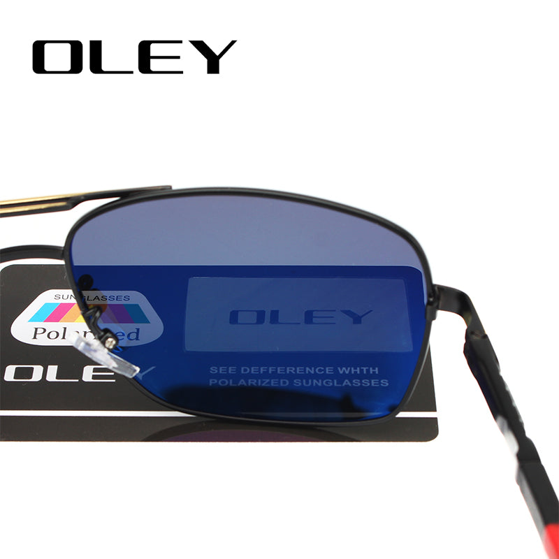 Oley Brand Y7613 Polarized Sunglasses Men Driving Uv400 Sunglasses Oley