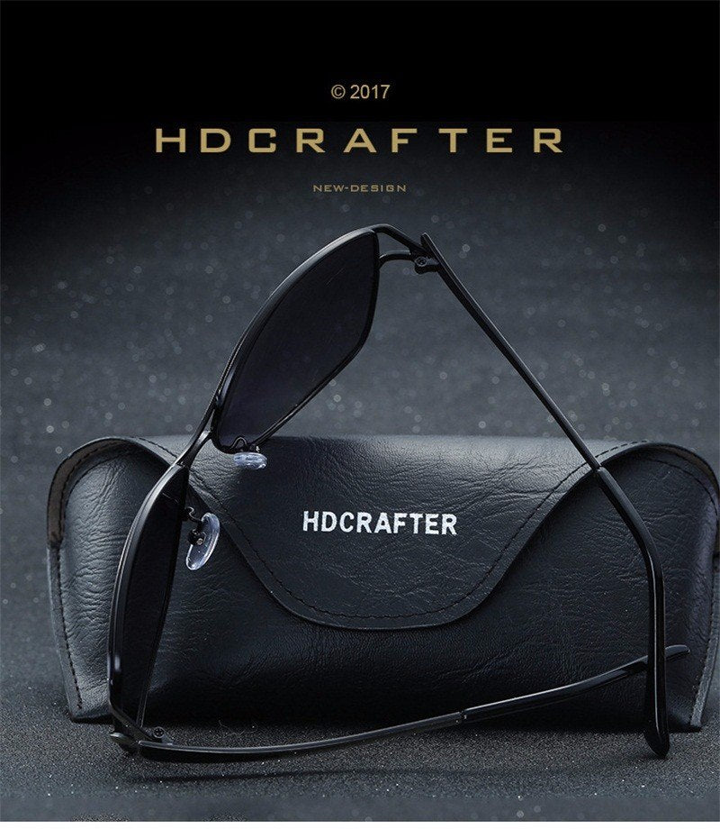 Hdcrafter Brand Women's Square Polarized Cat Eye Sunglasses Driving E020 Sunglasses HdCrafter Sunglasses   