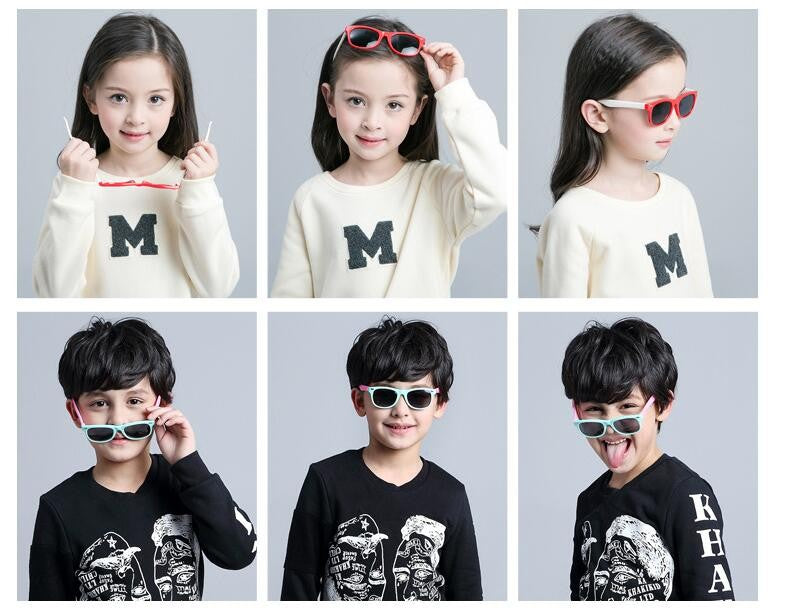 Ralferty Tr90 Flexible Kids Sunglasses Polarized Child Baby Safety Coating Uv400 Sunglasses Ralferty