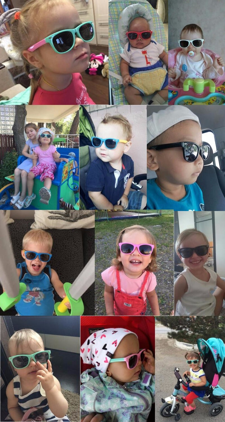 Ralferty Tr90 Flexible Kids Sunglasses Polarized Child Baby Safety Coating Uv400 Sunglasses Ralferty