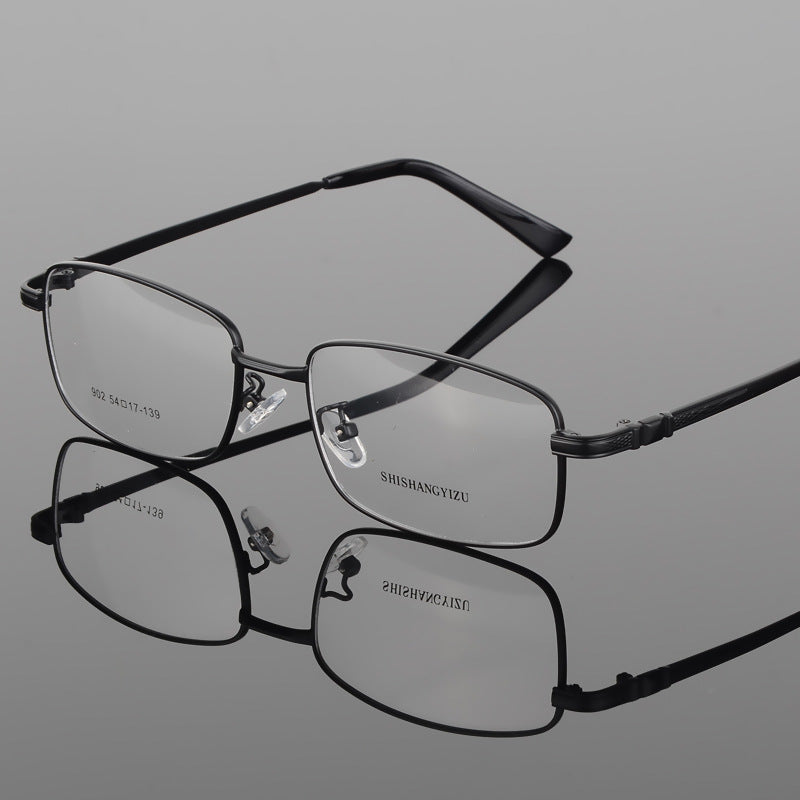 Bclear Men's Eyeglasses Thick Gold Plating Men's Full Frame S902 Full Rim Bclear
