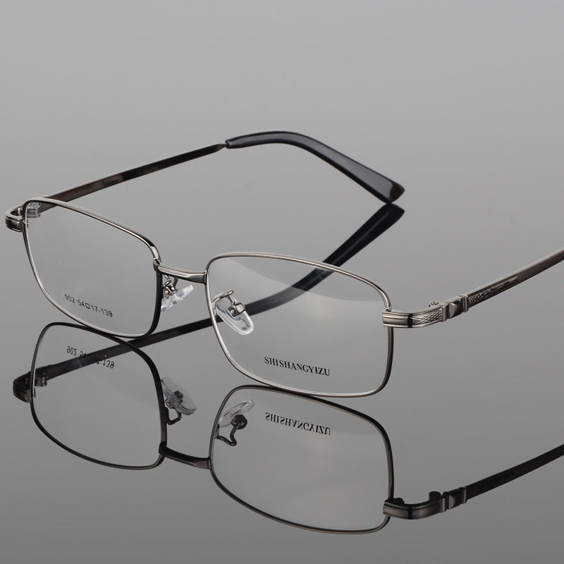 Bclear Men's Eyeglasses Thick Gold Plating Men's Full Frame S902 Full Rim Bclear