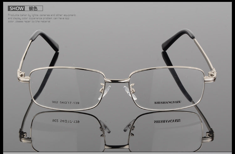 Bclear Men's Eyeglasses Thick Gold Plating Men's Full Frame S902 Full Rim Bclear