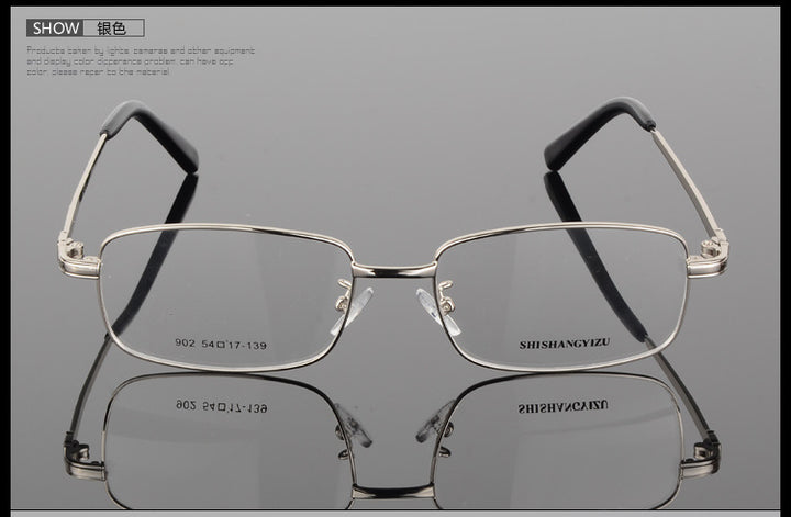 Bclear Men's Eyeglasses Thick Gold Plating Men's Full Frame S902 Full Rim Bclear