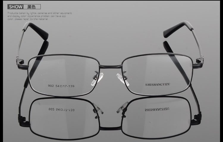 Bclear Men's Eyeglasses Thick Gold Plating Men's Full Frame S902 Full Rim Bclear