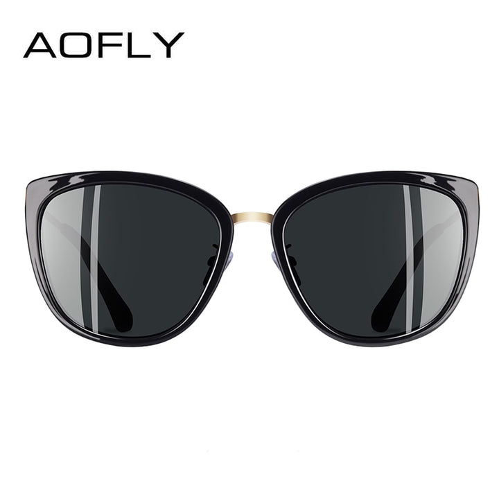 Aofly Women's Polarized Alloy Cat Eye Sunglasses A105 Sunglasses Aofly